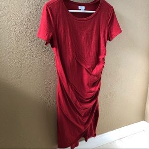 Red T-Shirt Dress